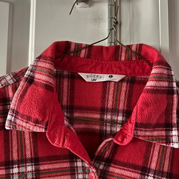 Vintage 90s Riders by Lee Fleece Jacket Size L - Picture 3 of 4